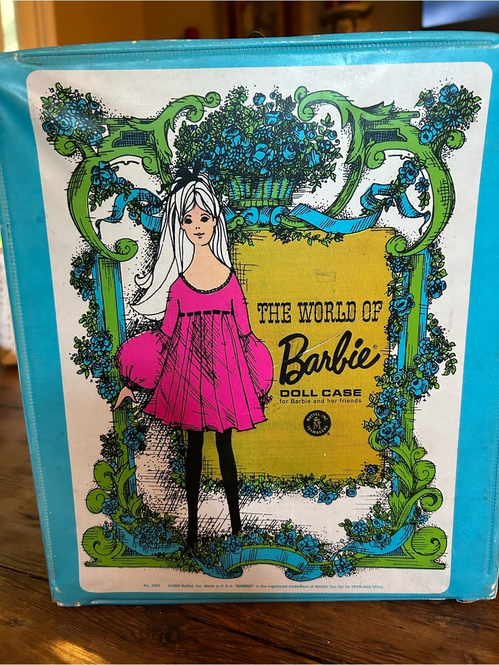 Mattel Barbie 1968 Doll Case